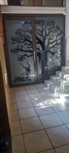 Sandblast Sandblasted window art Randburg